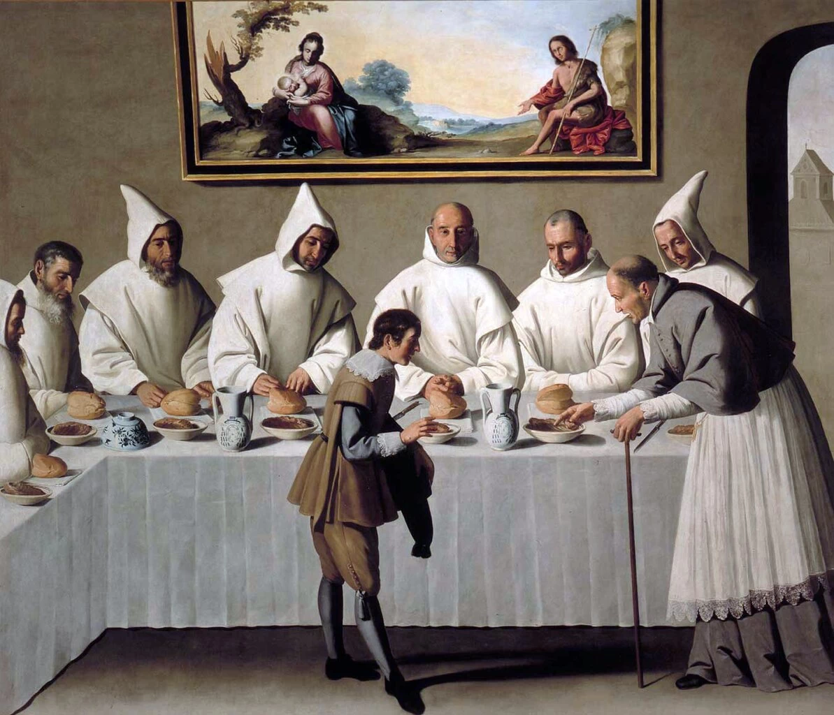 Sant'Ugo nel Refettorio - Museo di Belle Arti di Siviglia